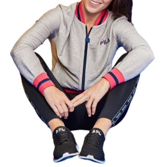 *nwt* soulcycle x fila • limited edition jacket - Picture 2 of 11